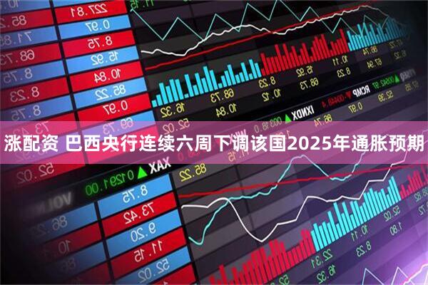 涨配资 巴西央行连续六周下调该国2025年通胀预期